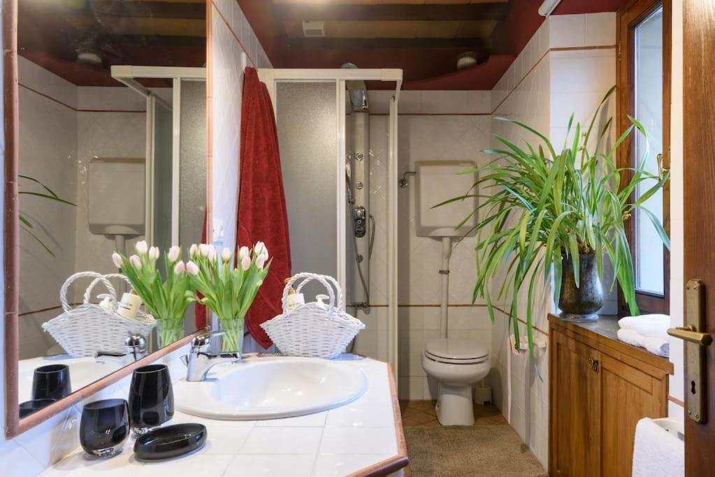 Villa "Corte De' Baldi" Ortignano Raggiolo Luaran gambar